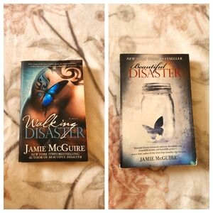 Beautiful Disaster & Walking Disaster by Jamie McGuire Books (2 of 3)